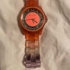 Marc Jacobs pink to purple watch